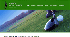 Desktop Screenshot of crimsgolfcenter.com