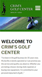 Mobile Screenshot of crimsgolfcenter.com